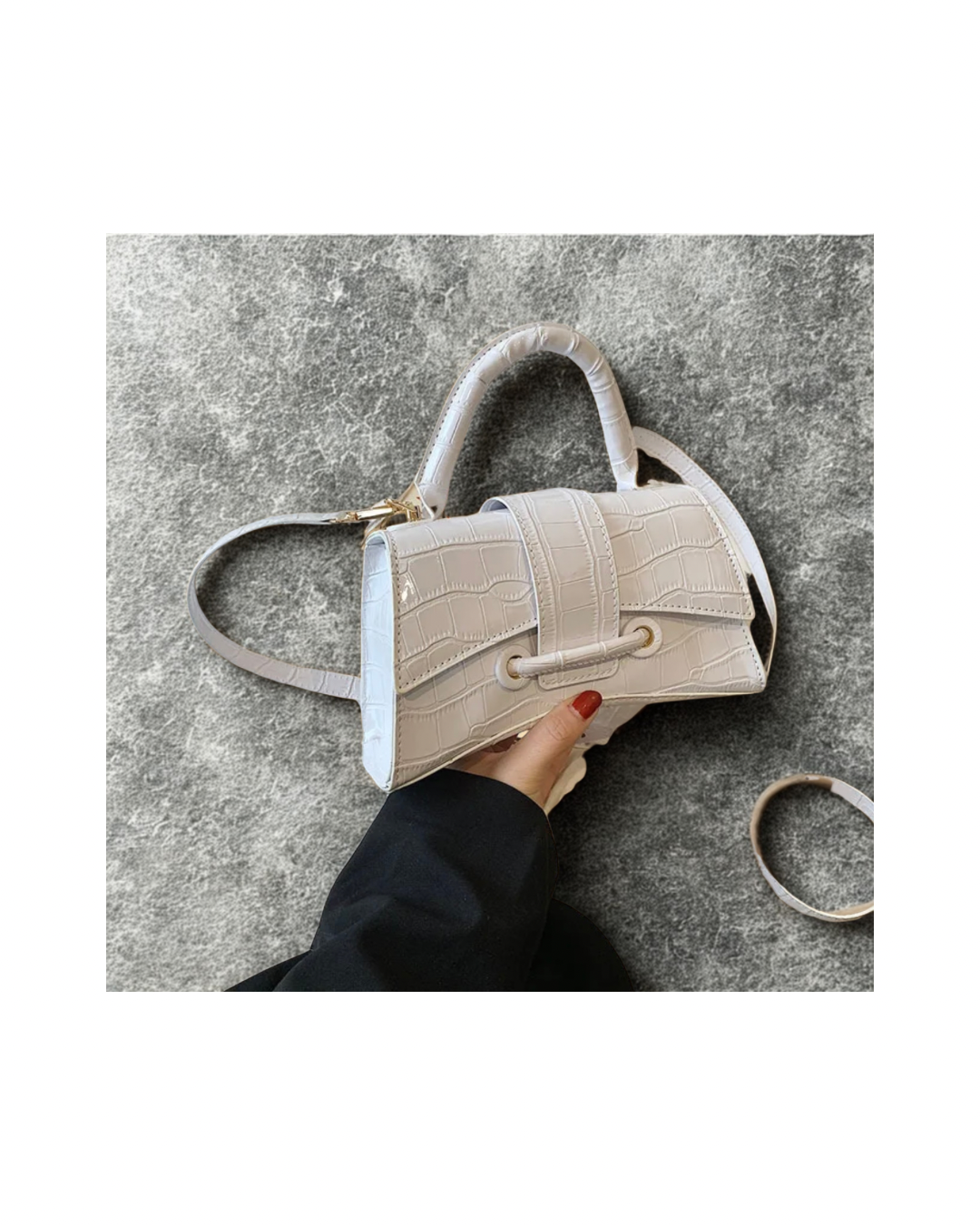 TIMES UP HOURGLASS BAG