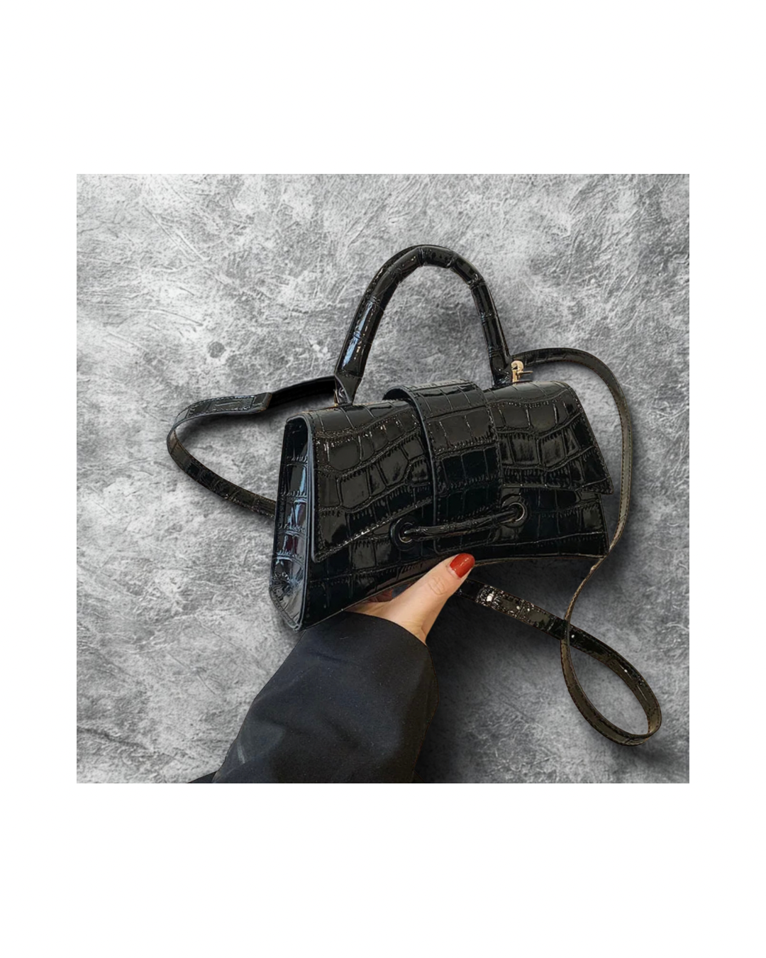 TIMES UP HOURGLASS BAG